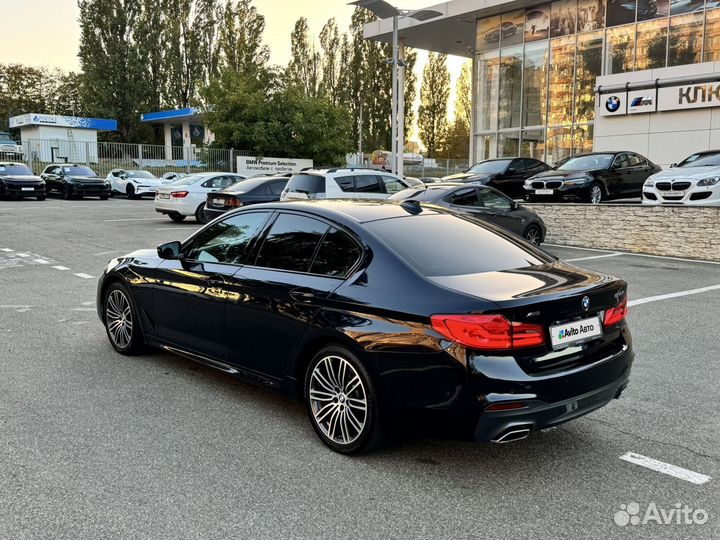 BMW 5 серия 2.0 AT, 2018, 120 000 км