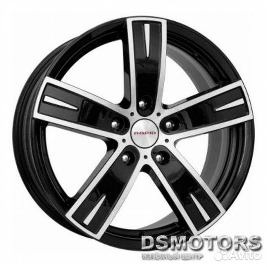 Диски Онегин 8.0/18 5x114.3 ET35 d71.6 алмаз чёрны