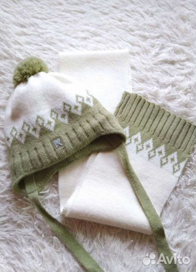 Шапка +шарф (52-54)