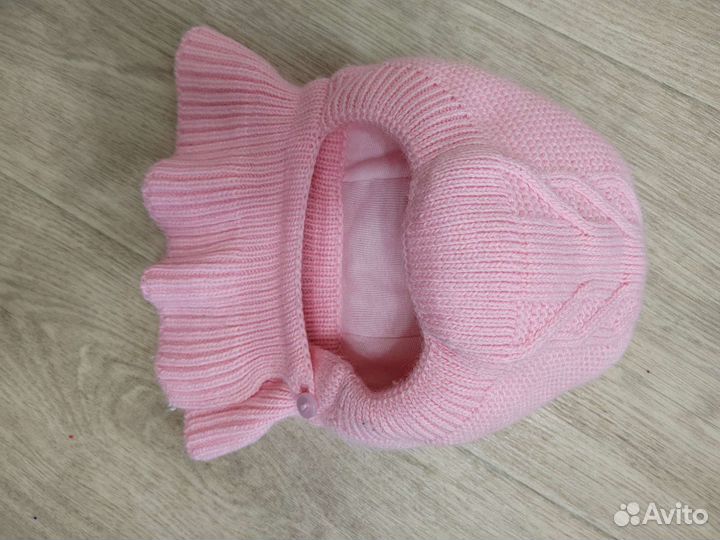 Шапка шлем для новорожденных