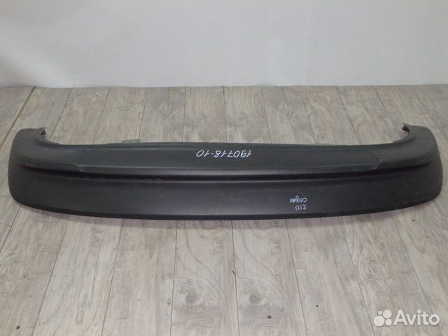 Спойлер юбка бампера заднего Rio рио 15-17