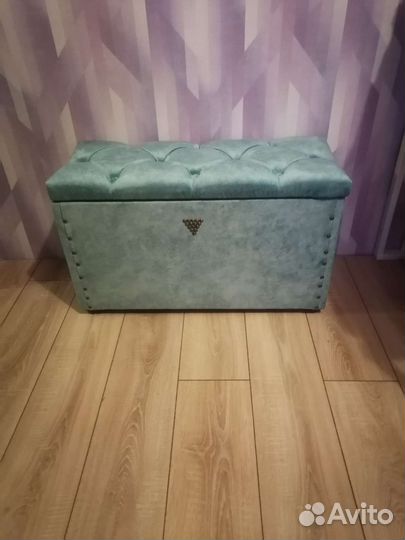 Банкетка с ящиком для хранения в наличии