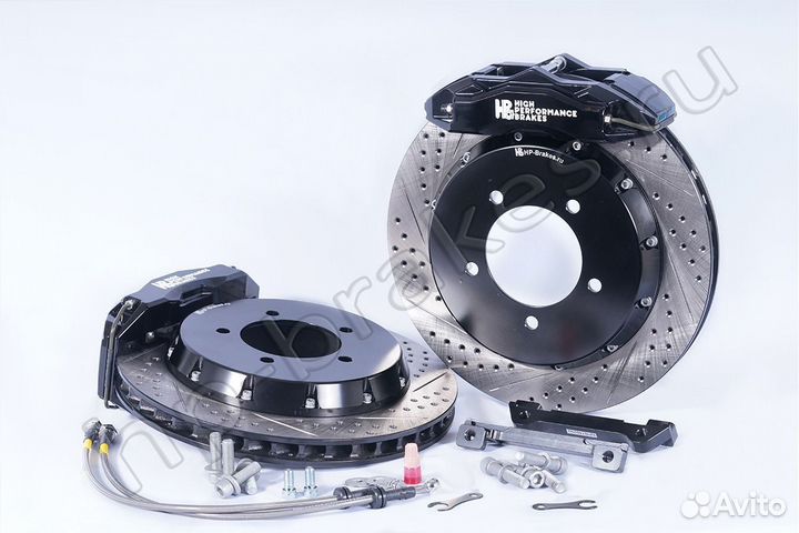 Спортивные тормоза для Lexus RX270 405мм 8pot