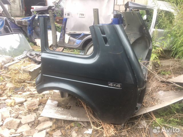 Крыло заднее левое Нива 2131