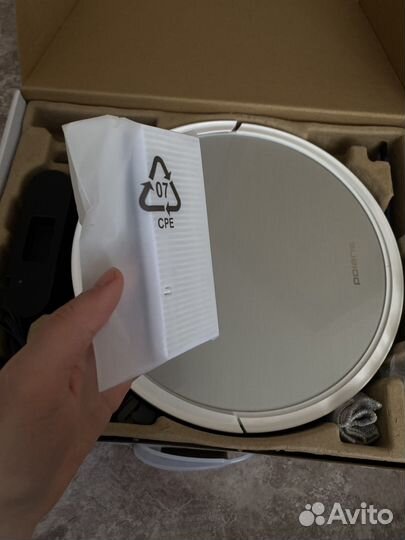 Робот-пылесос polaris pvcr 4105 серебристый