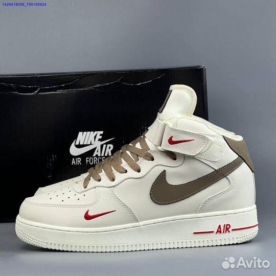 Кроссовки Nike Air Force 1 High (с мехом) (Арт.88687)