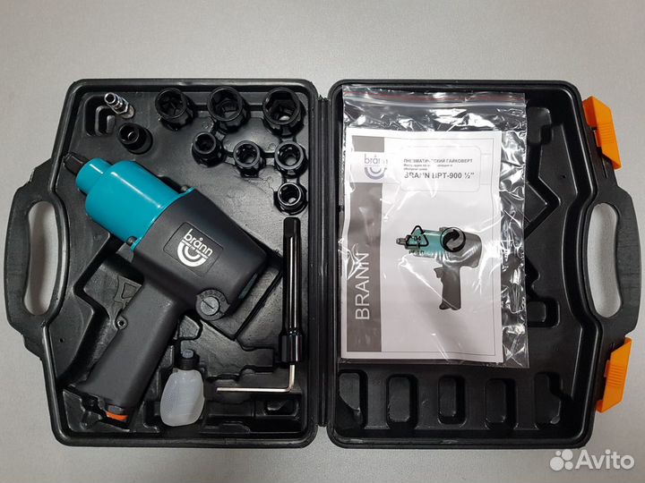 Пневматический гайковёрт brann BPT-900 1/2
