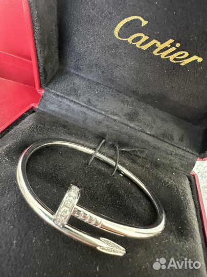 Золотой Браслет cartier гвоздь