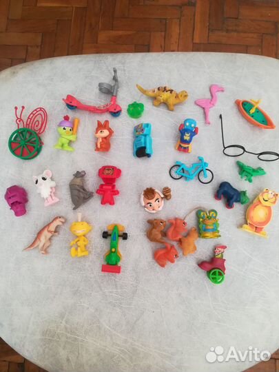 Киндер-сюрпризы, мебель кукольная