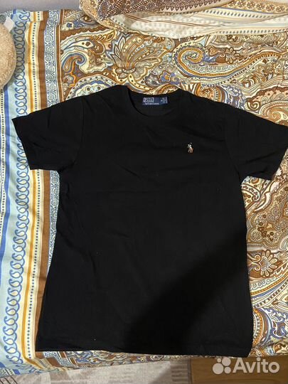 Polo ralph lauren футболка с мишкой