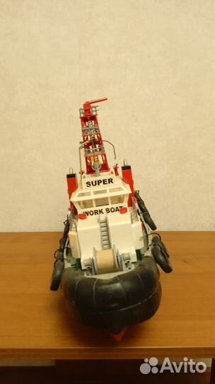 Rc Буксир лодка кораблик б.у. модель