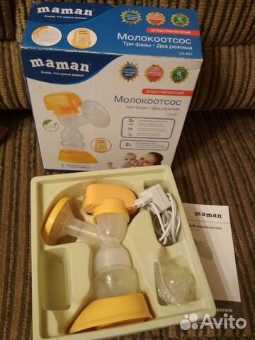 Молокоотсос электрический Maman