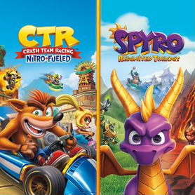 Crash Team Racing Nitro + Spyro 2в1 PS4 (PS5)