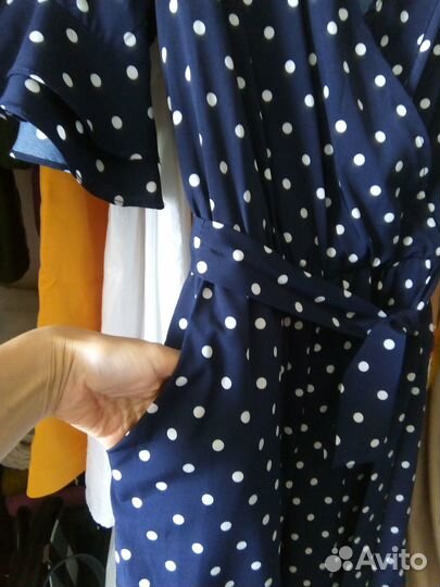 Комбинезон летний в горошек