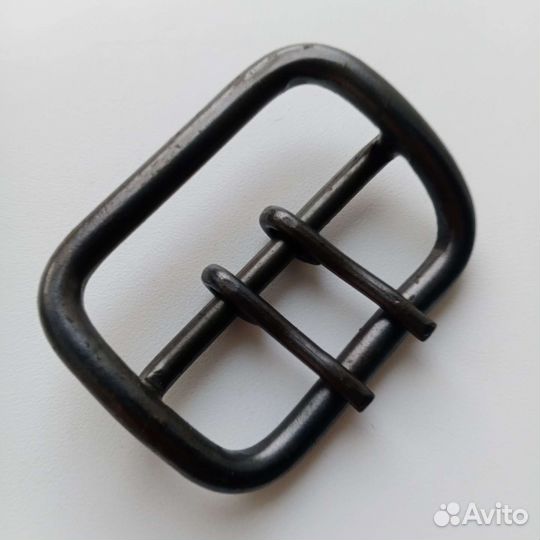 Пряжка портупейная двушпеньковая стальная