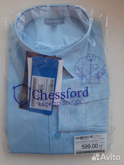 Рубашка на мальчика р. 140