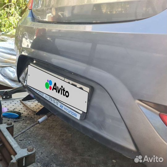 Hyundai Solaris 1.4 МТ, 2011, битый, 150 000 км