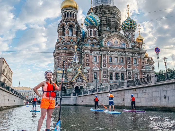 Экскурсия — На Sup-Борде По Большой Неве И Каналам