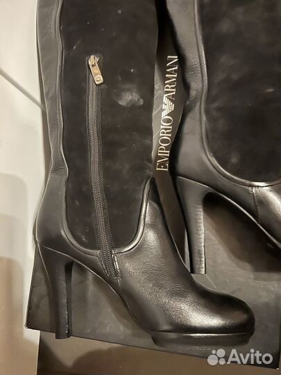 Сапоги женские зимние Emporio Armani