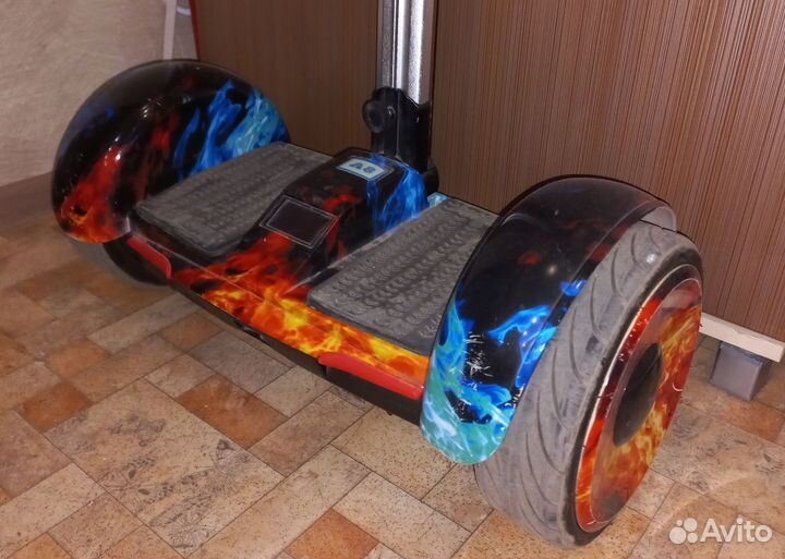 Мини сигвей с ручкой A8