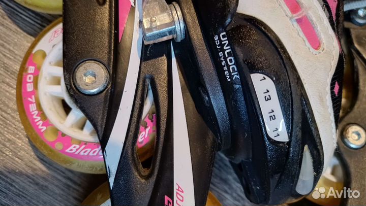 Роликовые коньки детские с защитой