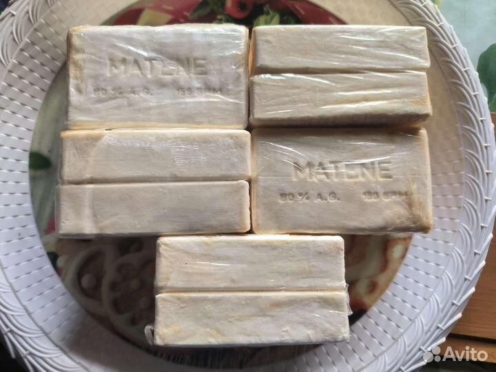 Мыло времён СССР. matene 20 шт