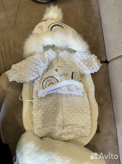 Комплект на выписку зима