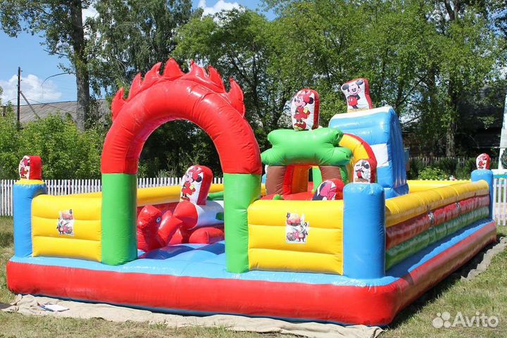 Батут в аренду, дни посёлка