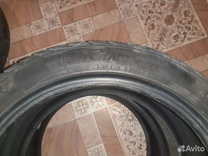 Kumho WinterCraft WP71 225/40 R17 и 245/40 R17 95V