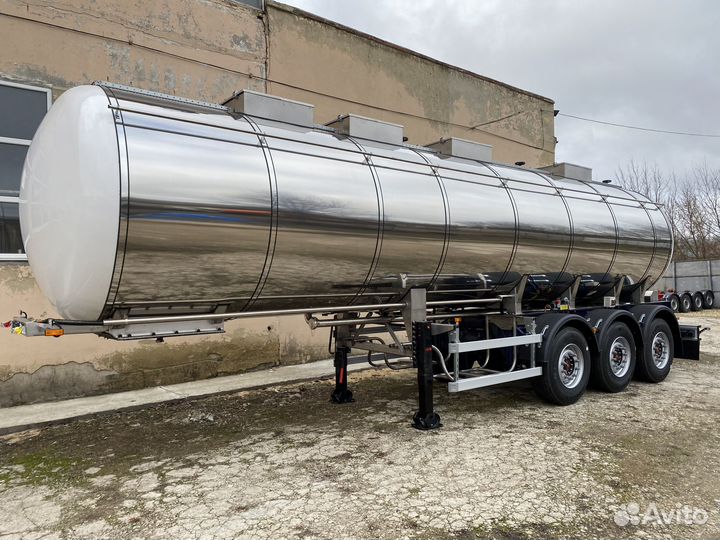 Полуприцеп пищевая цистерна BERGHEL 24500Л 3-осная, 2025