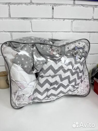 Бортики в детскую кроватку