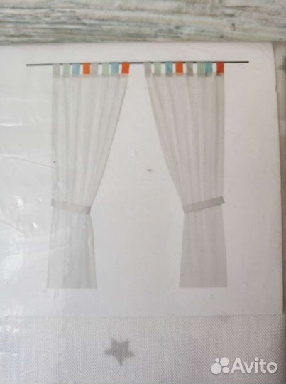 Гардины IKEA himmelsk