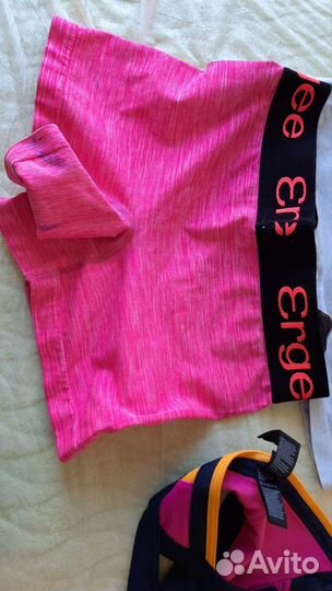 Спортивный топ, топик, майка короткая