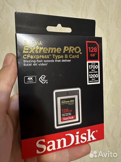 SanDisk CFexpress type b GN4NN 128Gb