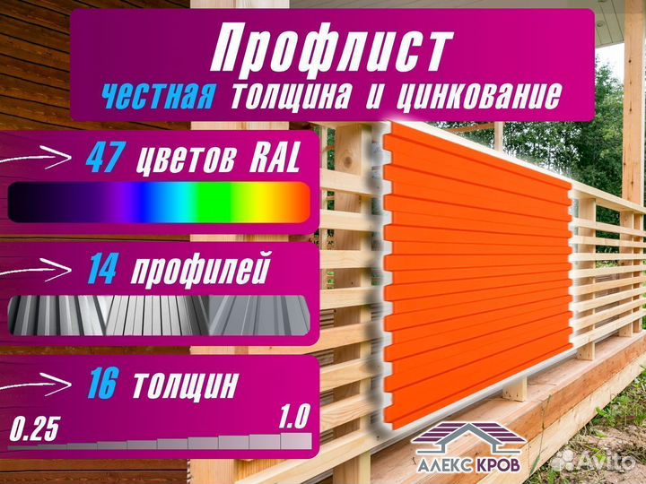 Профнастил (профлист)