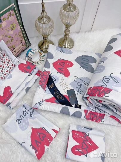 Постельное белье с одеялом как Victoria’s Secret