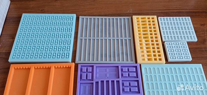 Мини стройка, мини кирпичики