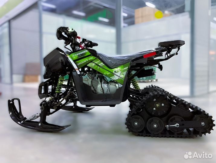 Квадроцикл-Cнегоход Yacota Sporty XX Snow зеленый