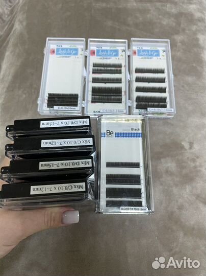 Ресницы для наращивания и хна