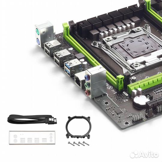 Материнская плата + E5 2667 V3 + 16 Гб