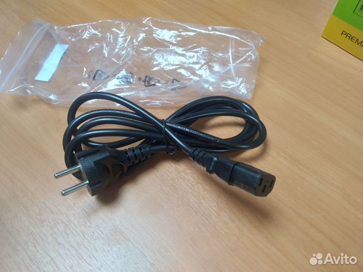 Шнур питания для компьютера 1.8 м новый