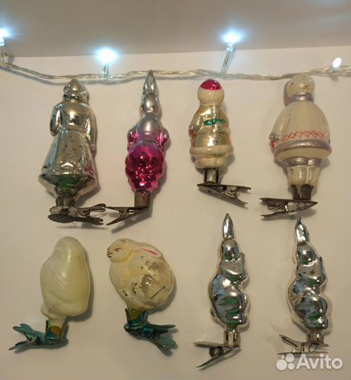 Советские елочные игрушки