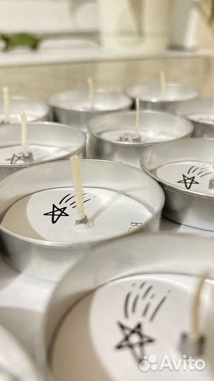 Свечи с посланием