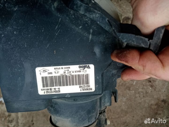 Фары рено меган 2 рестайлинг