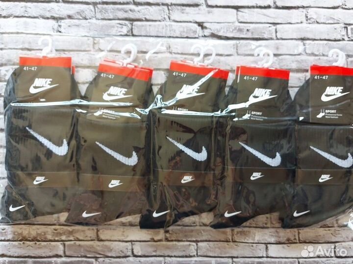 Носки Nike Fila Adidas Reebok