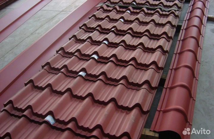 Металлочерепица. Фальцевая кровля