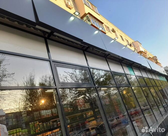 Алюминиевые двери, окна, витражи, перегородки