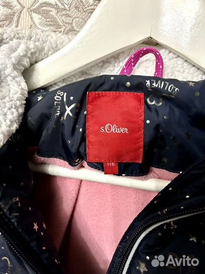 Куртка для девочки 116 см S.Oliver