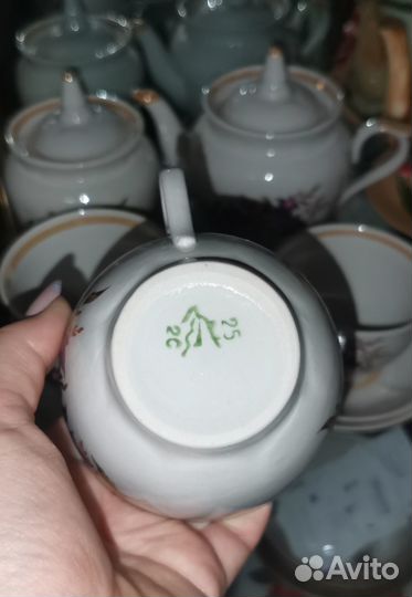 Чайный сервиз СССР 2 шт