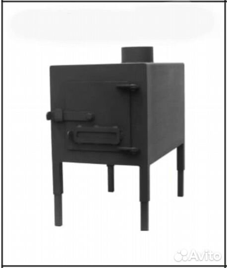 Печь (буржуйка) для гаража, палатки